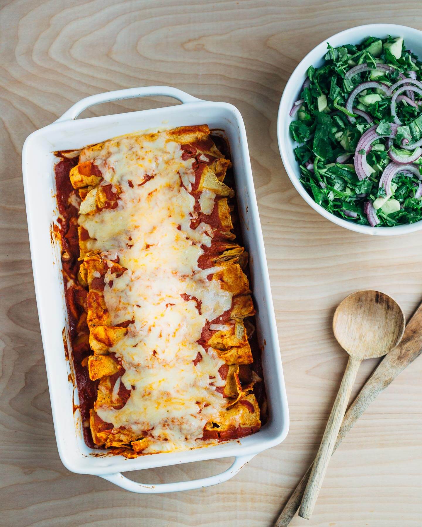 roasted winter squash enchiladas // brooklyn supper