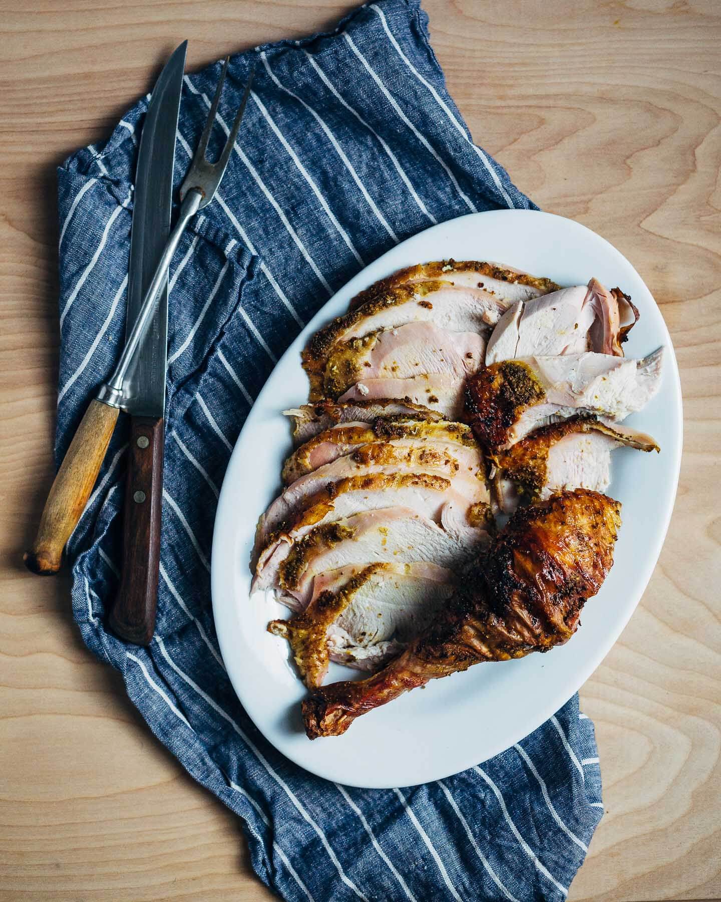 spiced roast turkey // brooklyn supper