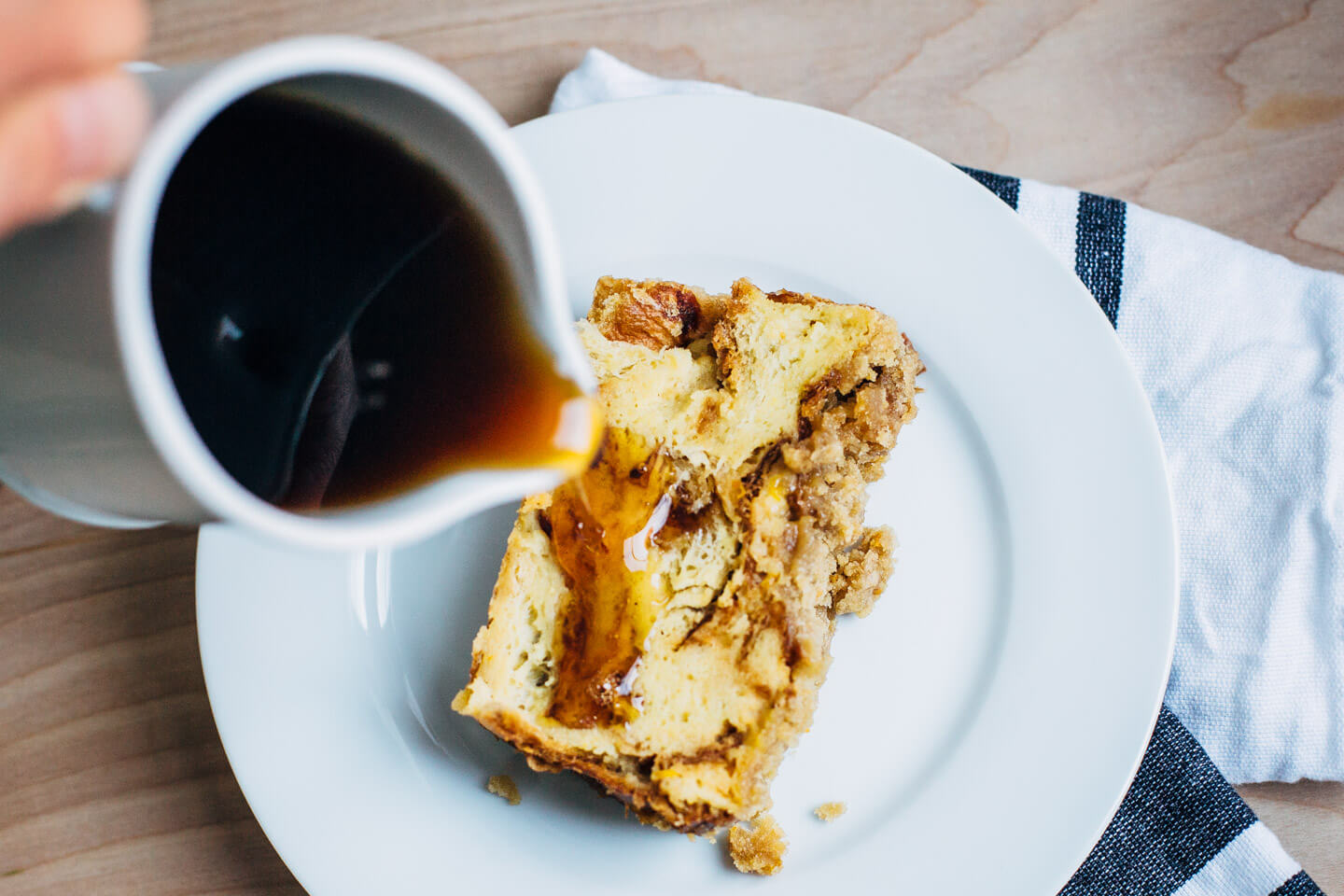 baked eggnog french toast + the gourmet kitchen // brooklyn supper