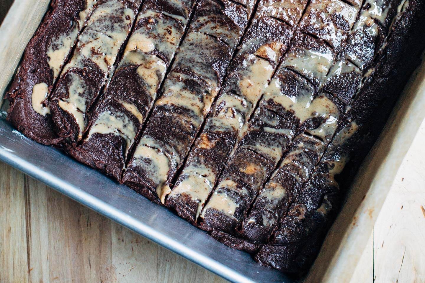 tahini brownies // brooklyn supper