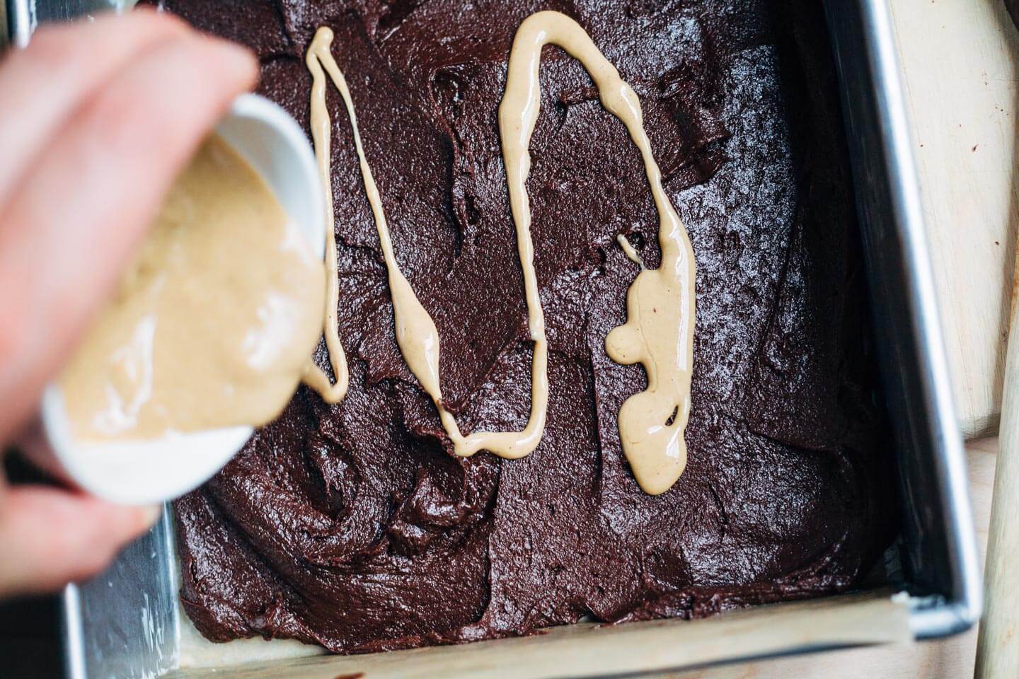 tahini brownies // brooklyn supper