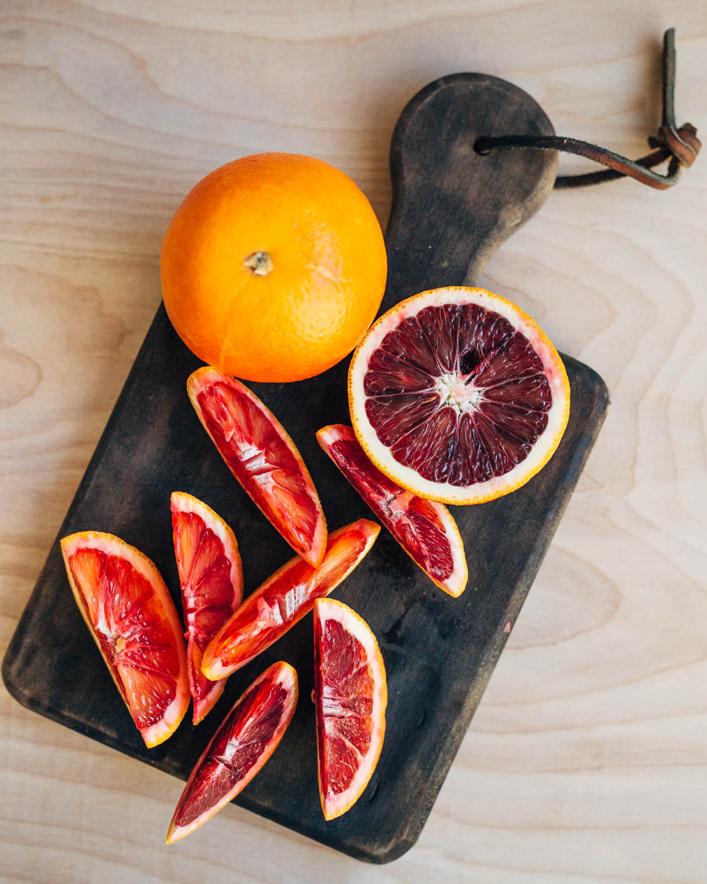 chocolate beet cake with tangy blood orange frosting // brooklyn supper