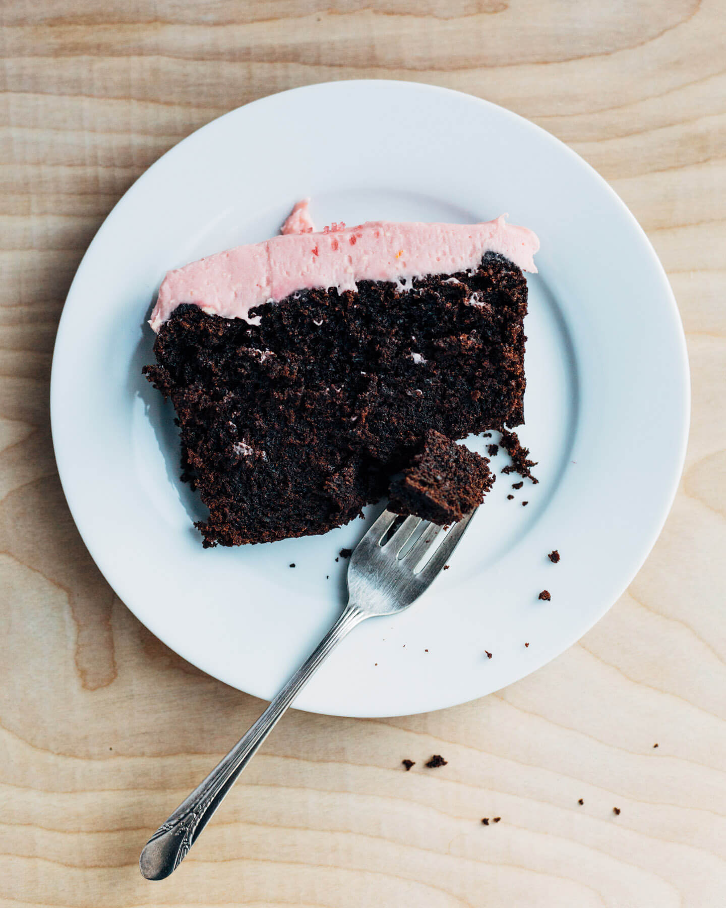 chocolate beet cake with tangy blood orange frosting // brooklyn supper
