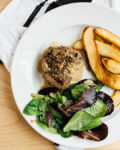 steak au poivre and frites // brooklyn supper