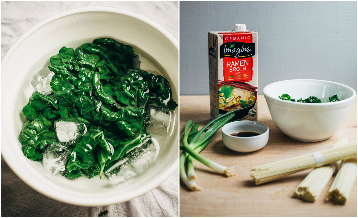 pork belly ramen with spring greens // brooklyn supper