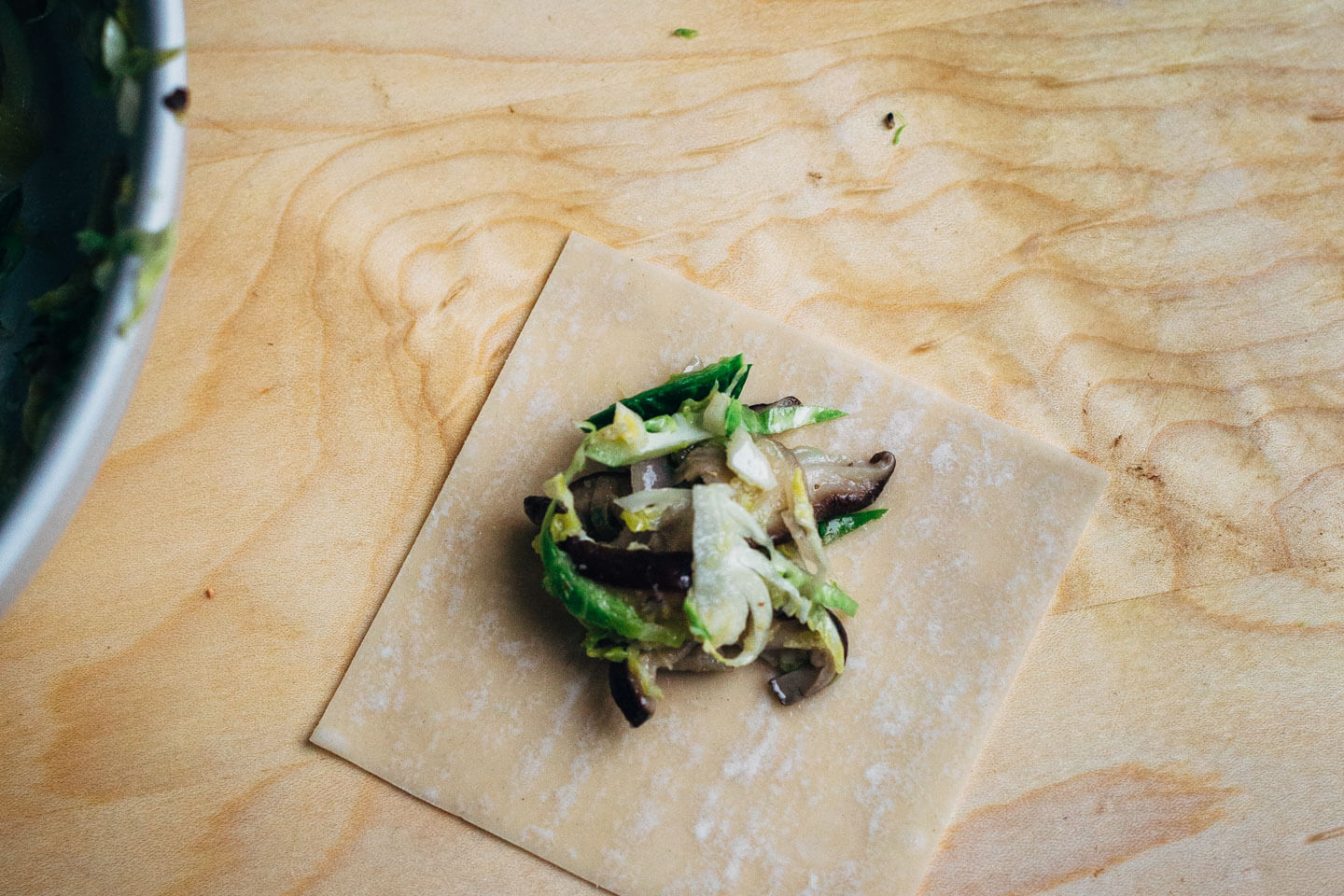 brussels sprout and shiitake pot stickers from the first mess cookbook // brooklyn supper