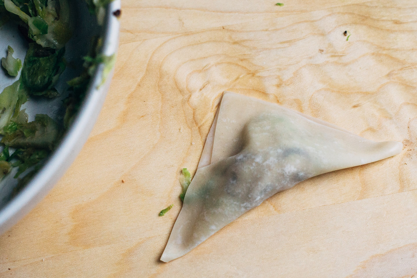 brussels sprout and shiitake pot stickers from the first mess cookbook // brooklyn supper