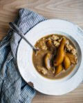 amaranth porridge with earl grey poached pears // brooklyn supper