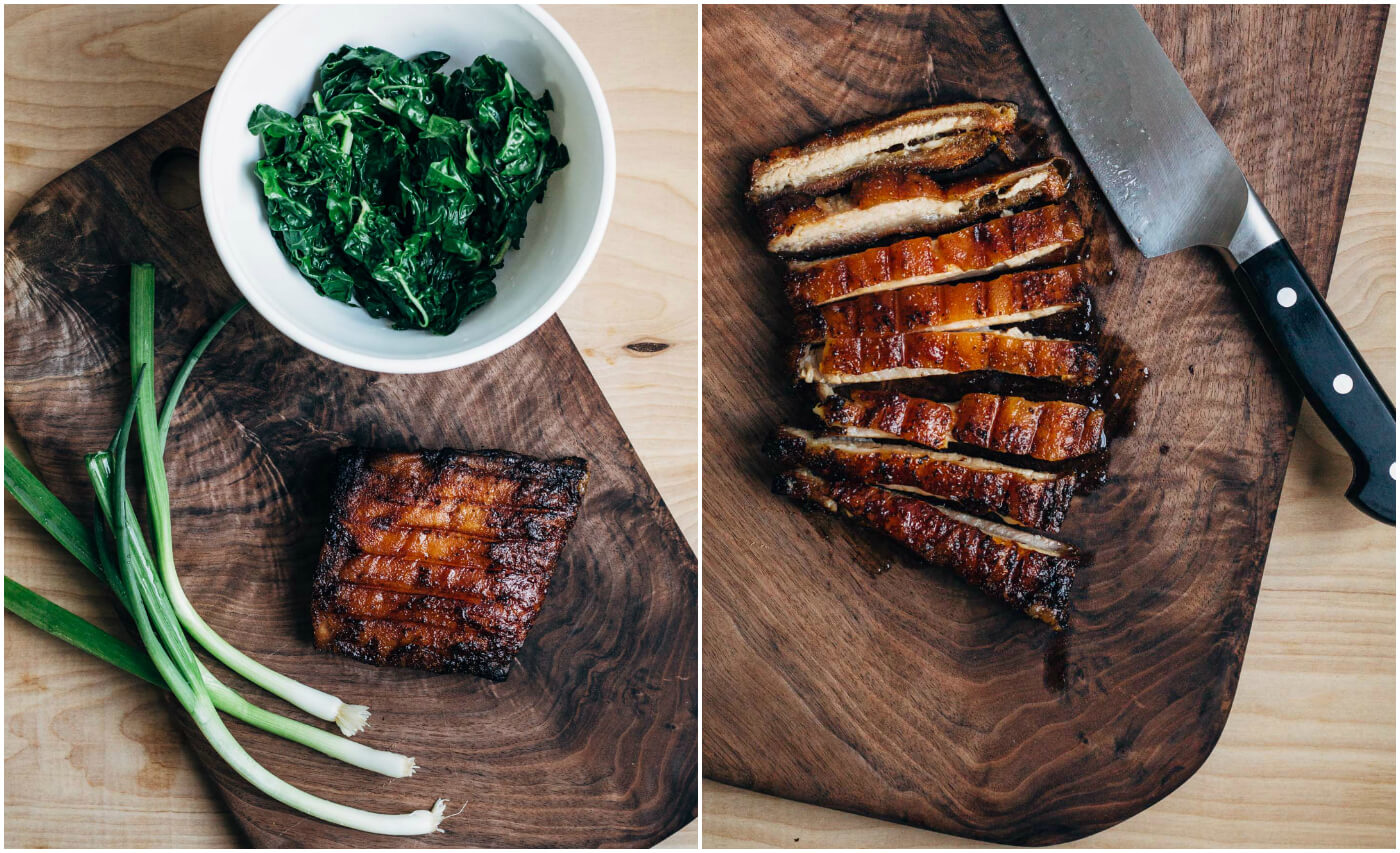 pork belly ramen with spring greens // brooklyn supper