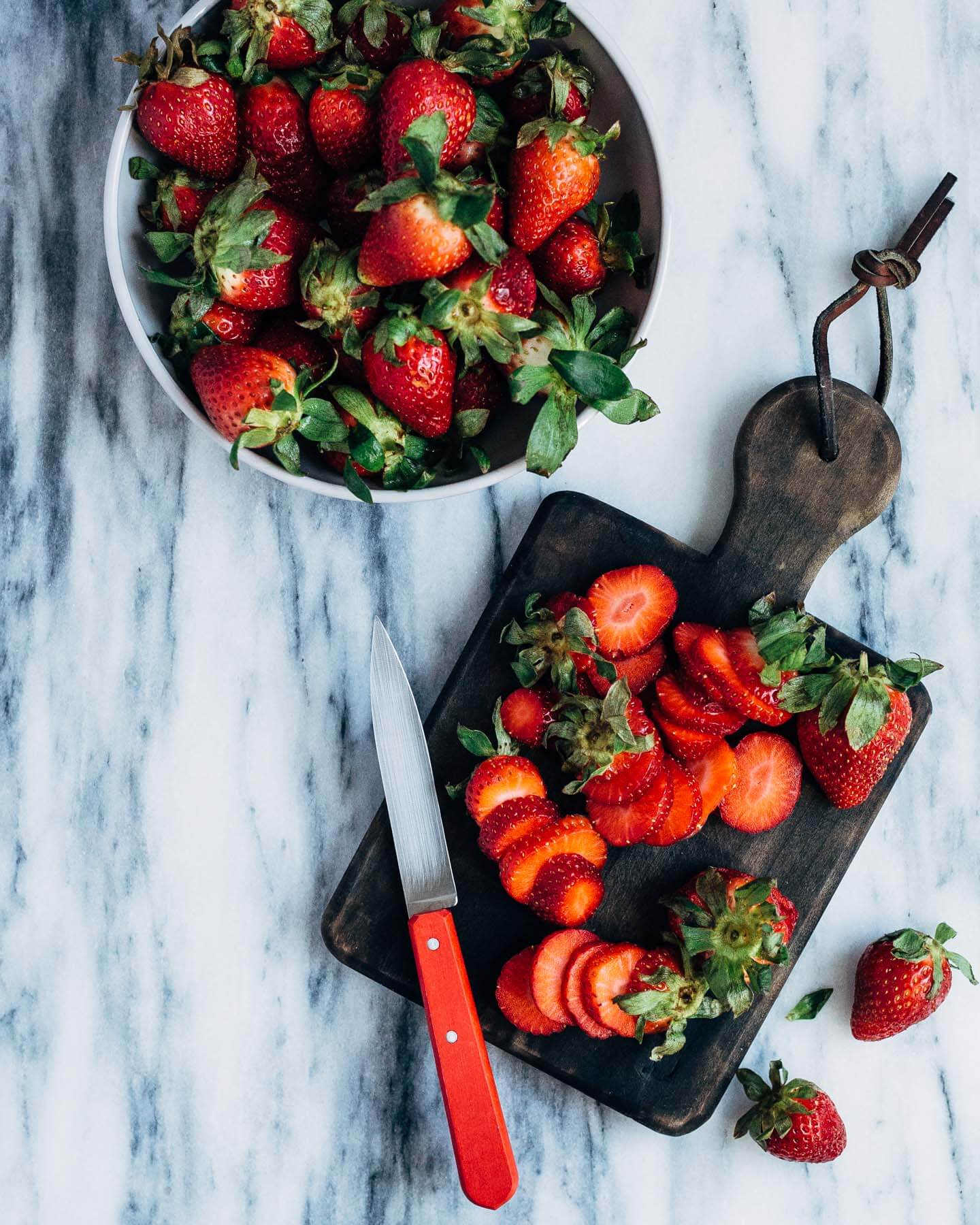 strawberry coconut tart (gluten-free + vegan) // brooklyn supper