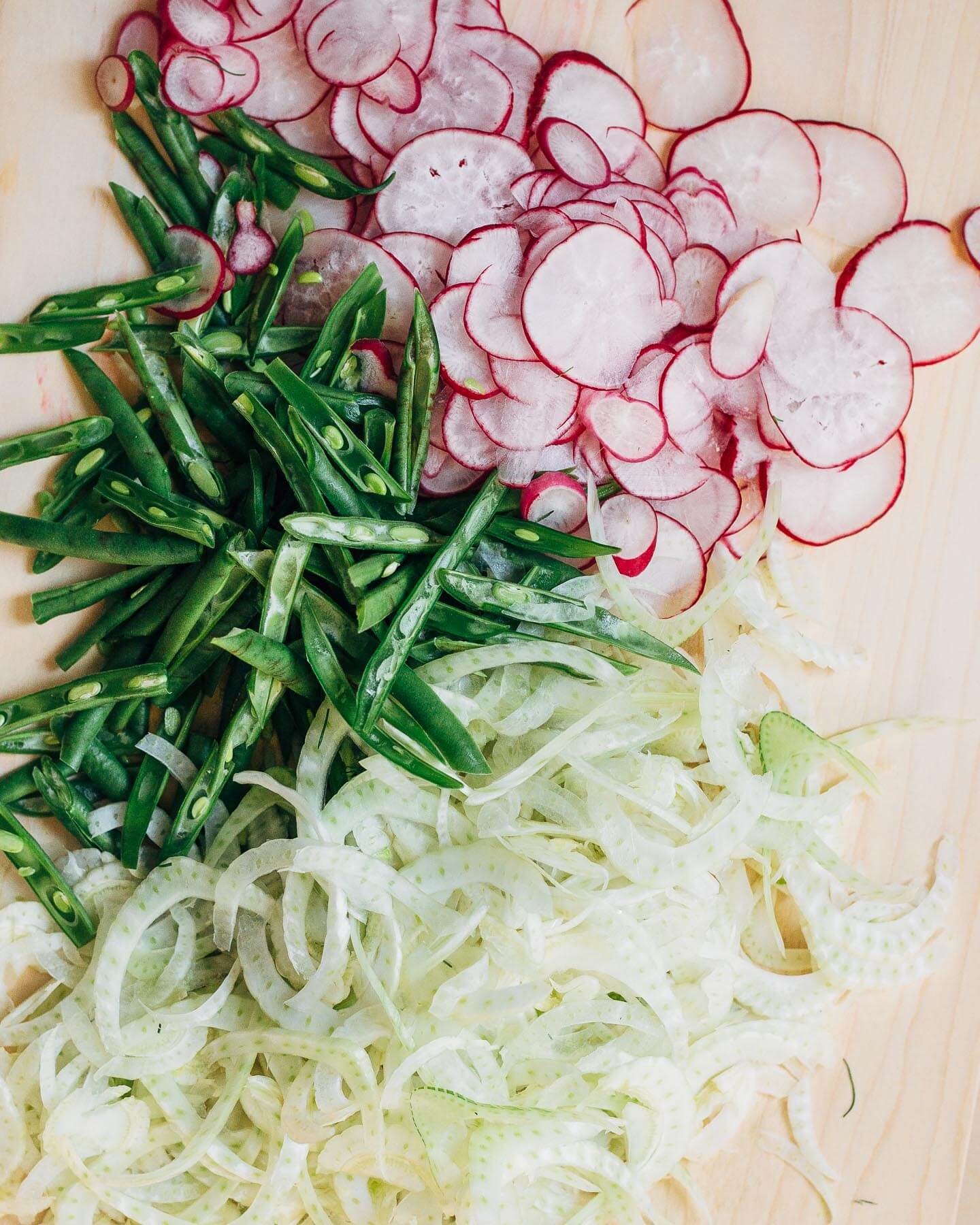 lily's lemony fennel, radish, and kale salad // brooklyn supper