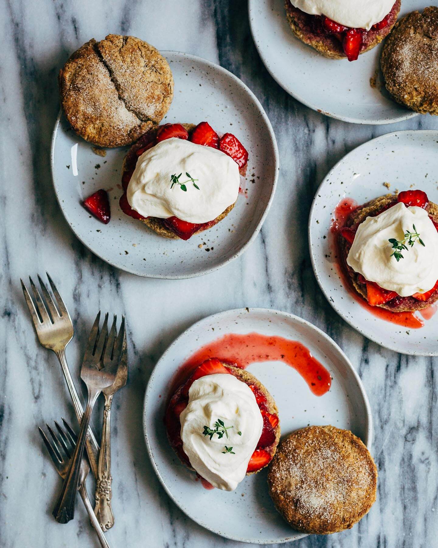 rye and whole wheat strawberry shortcake // brooklyn supper