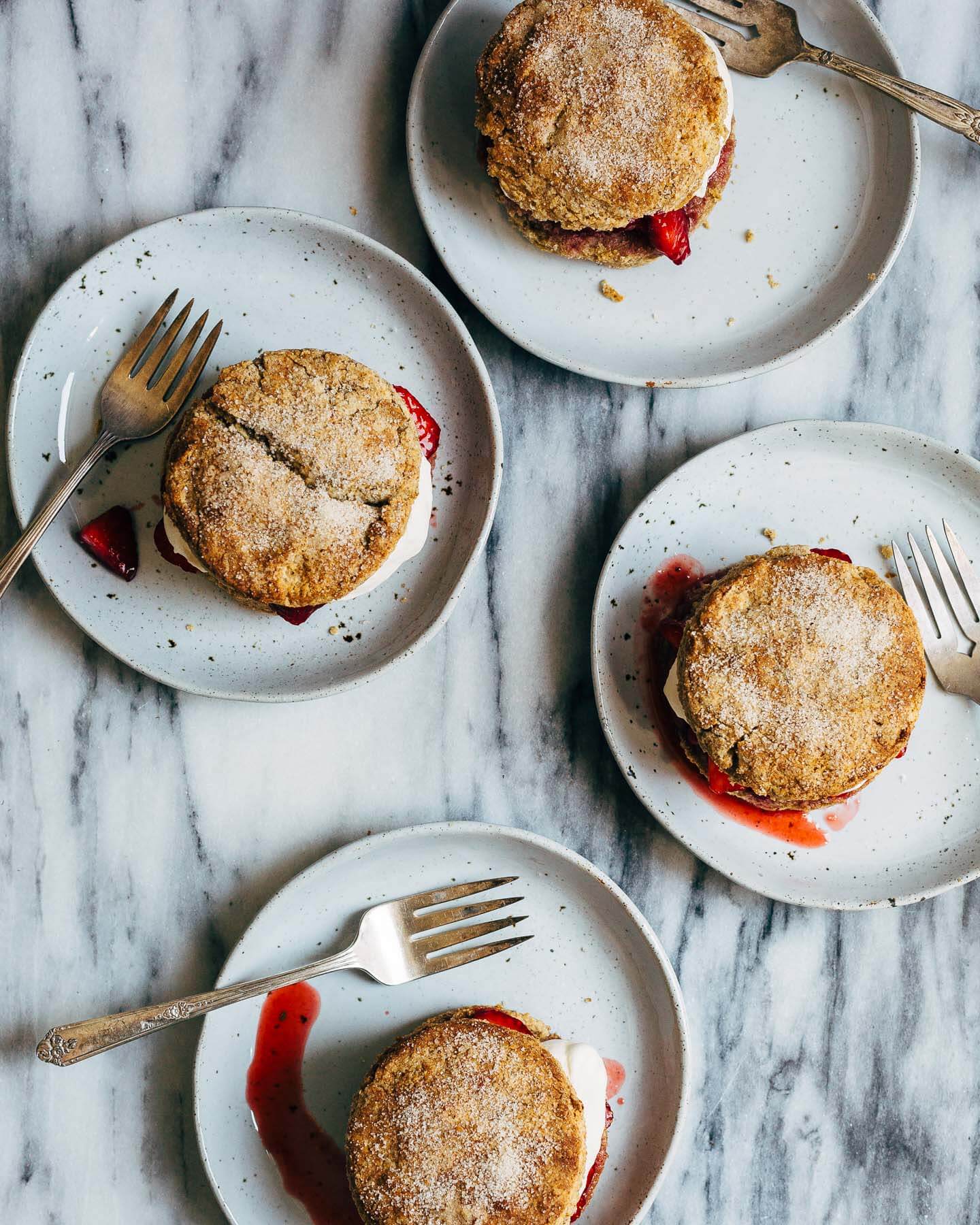 rye and whole wheat strawberry shortcake // brooklyn supper