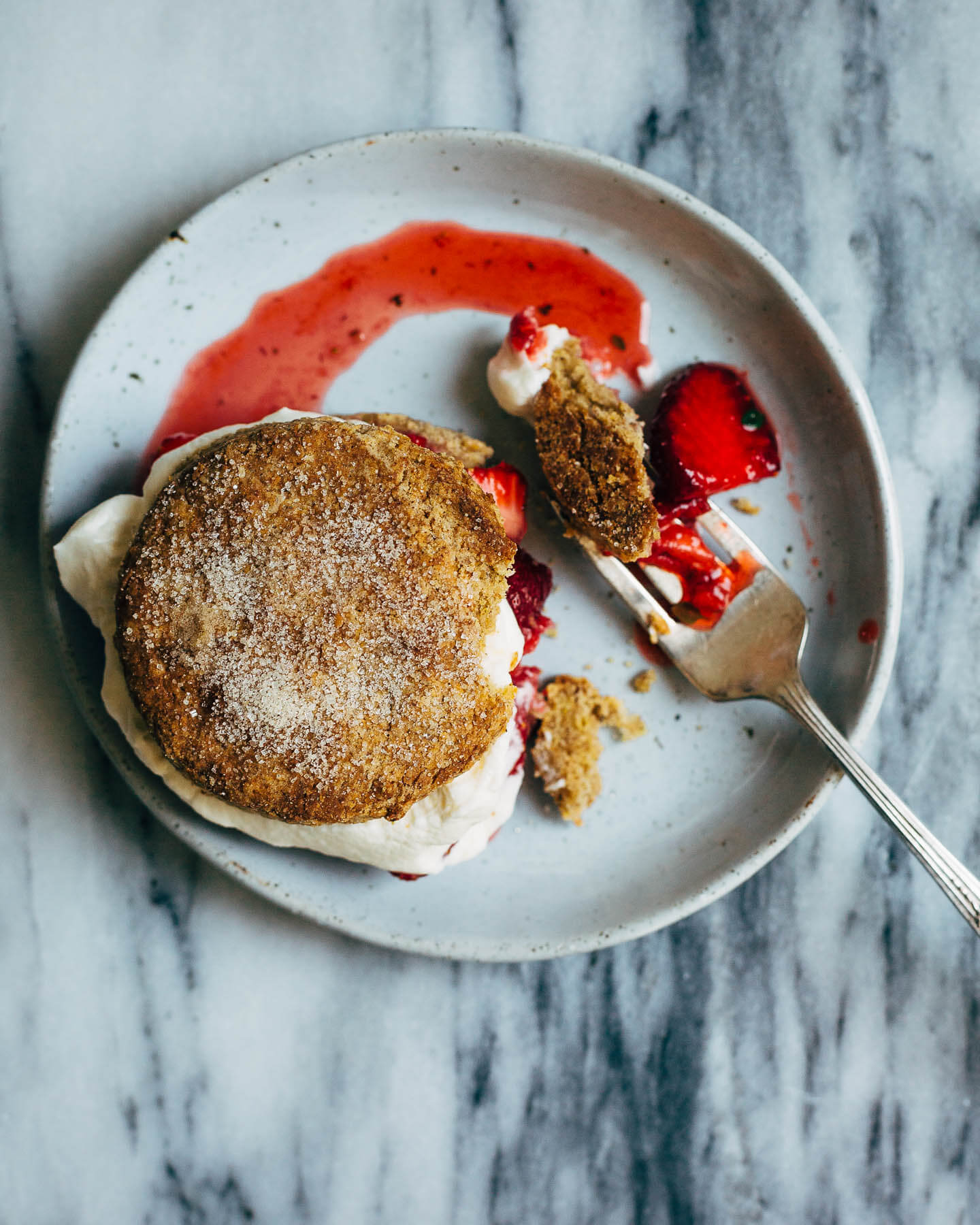 rye and whole wheat strawberry shortcake // brooklyn supper