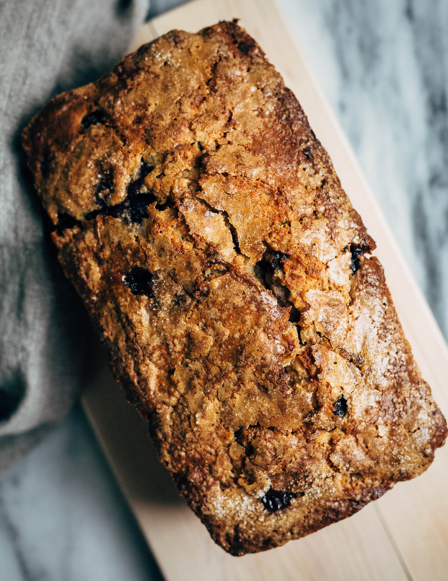 blueberry banana bread // brooklyn supper