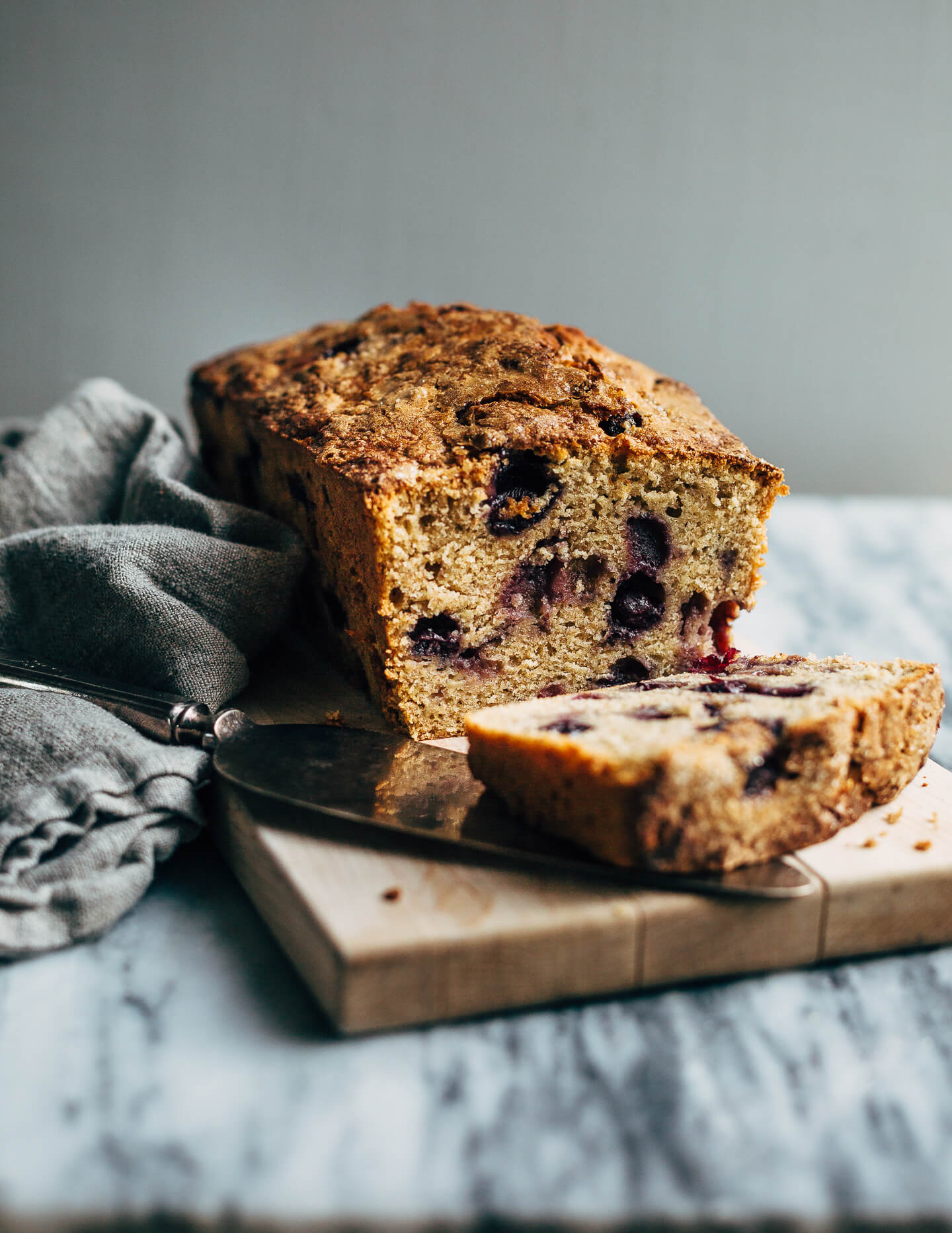 blueberry banana bread // brooklyn supper