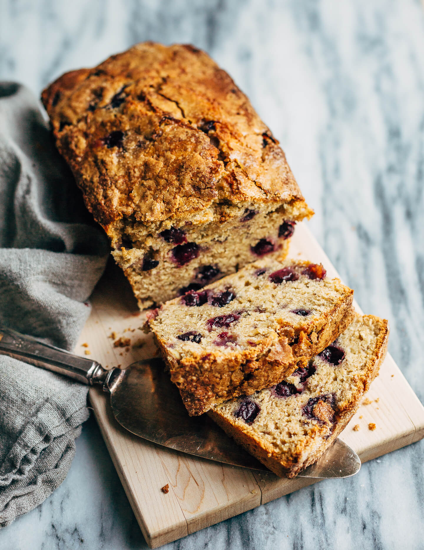 blueberry banana bread // brooklyn supper