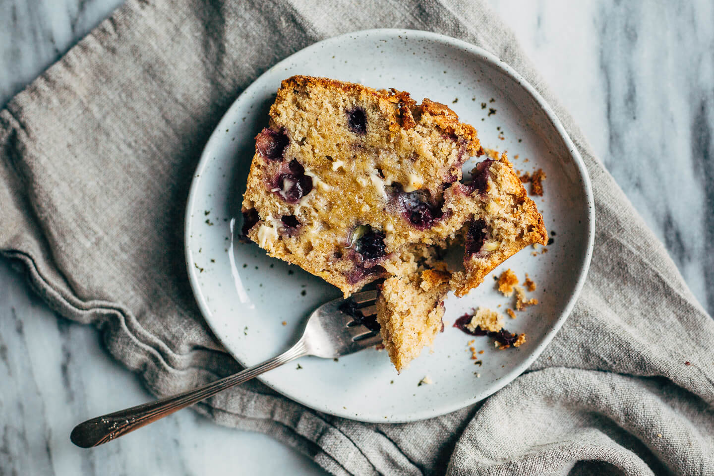 blueberry banana bread // brooklyn supper