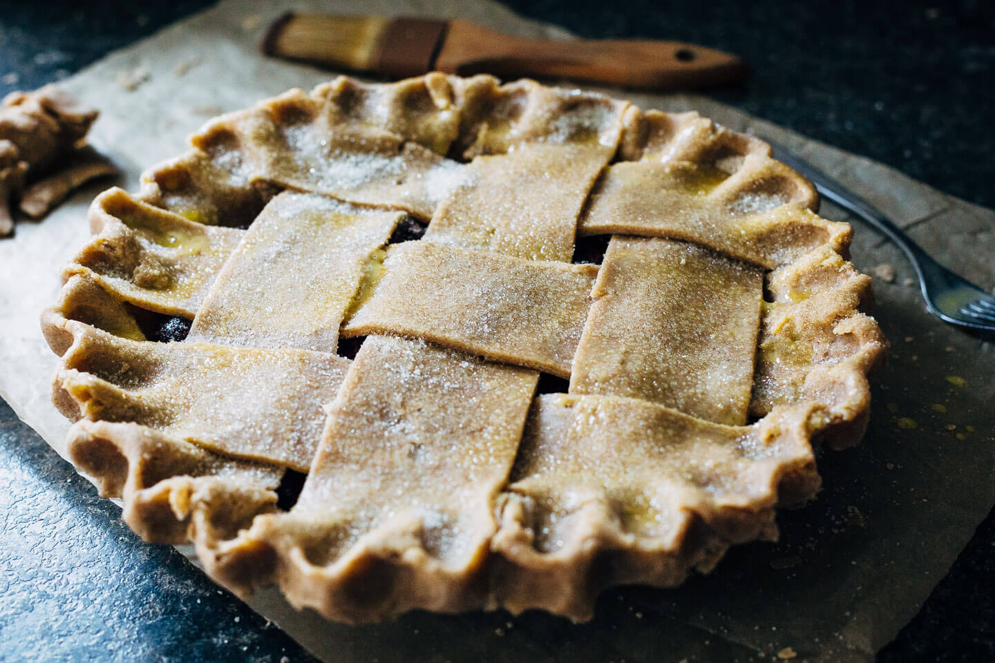 rye crust sour cherry pie // brooklyn supper