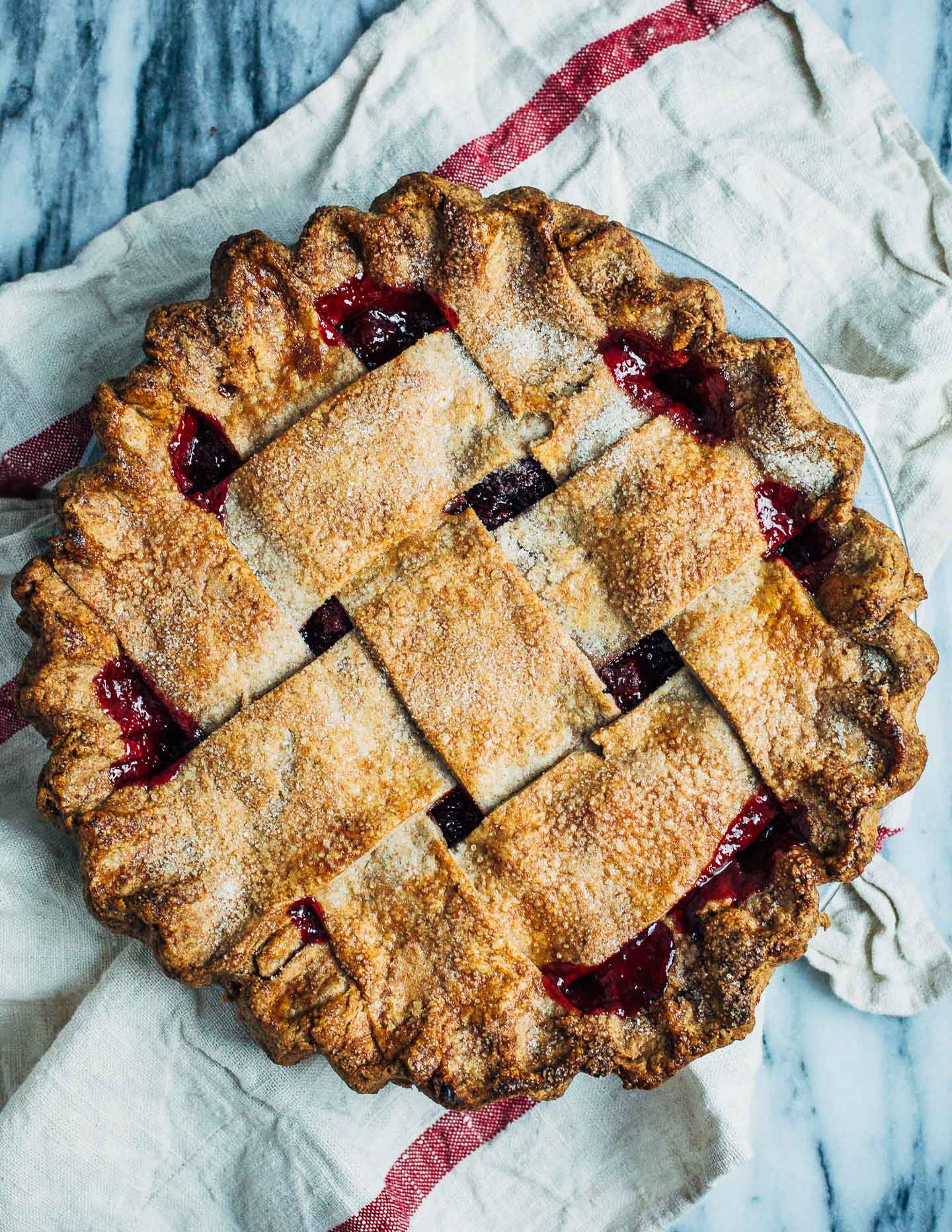 rye crust sour cherry pie // brooklyn supper