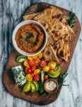 roasted tomato and red pepper dip // brooklyn supper