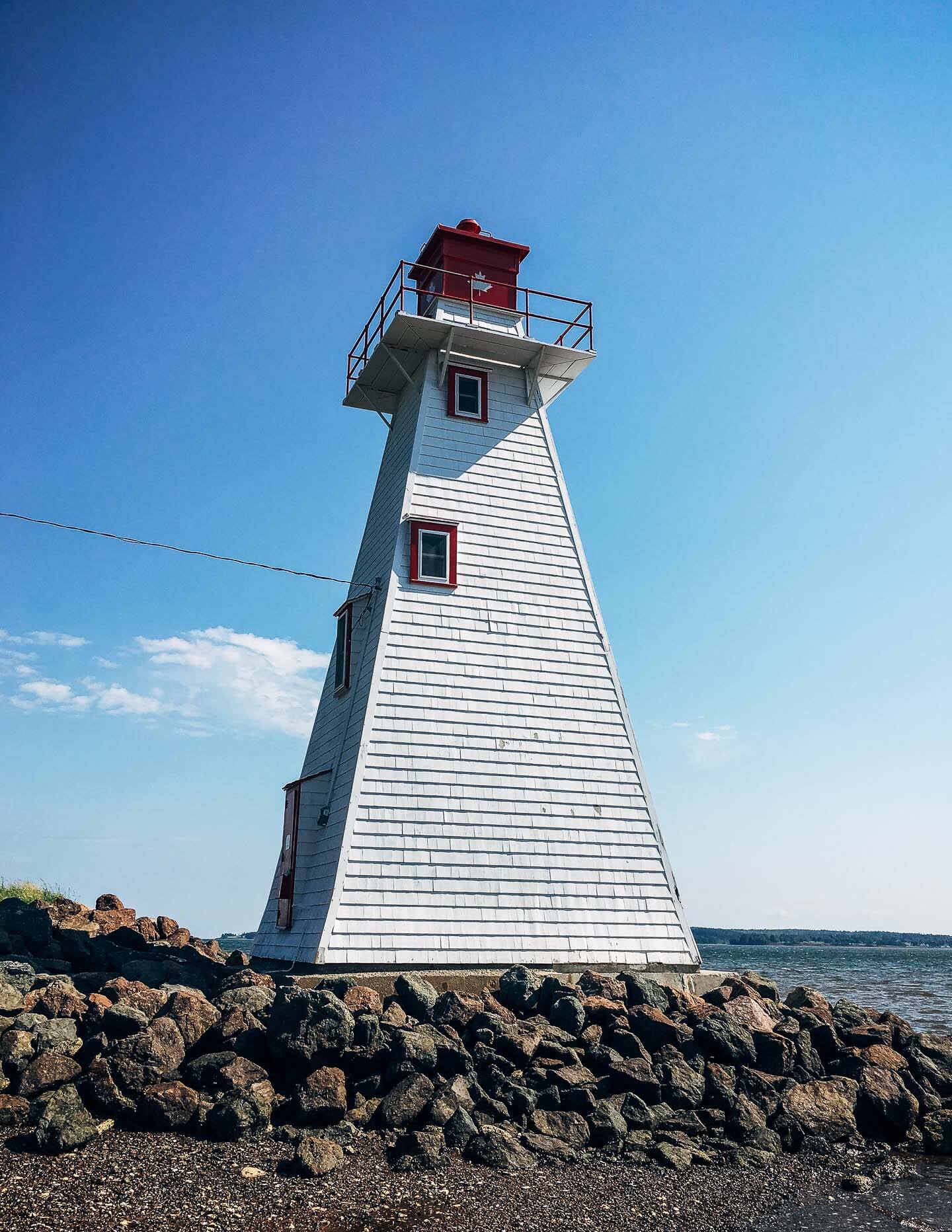 Lighthouse near Victoria Park, Charlottetown, PEI
