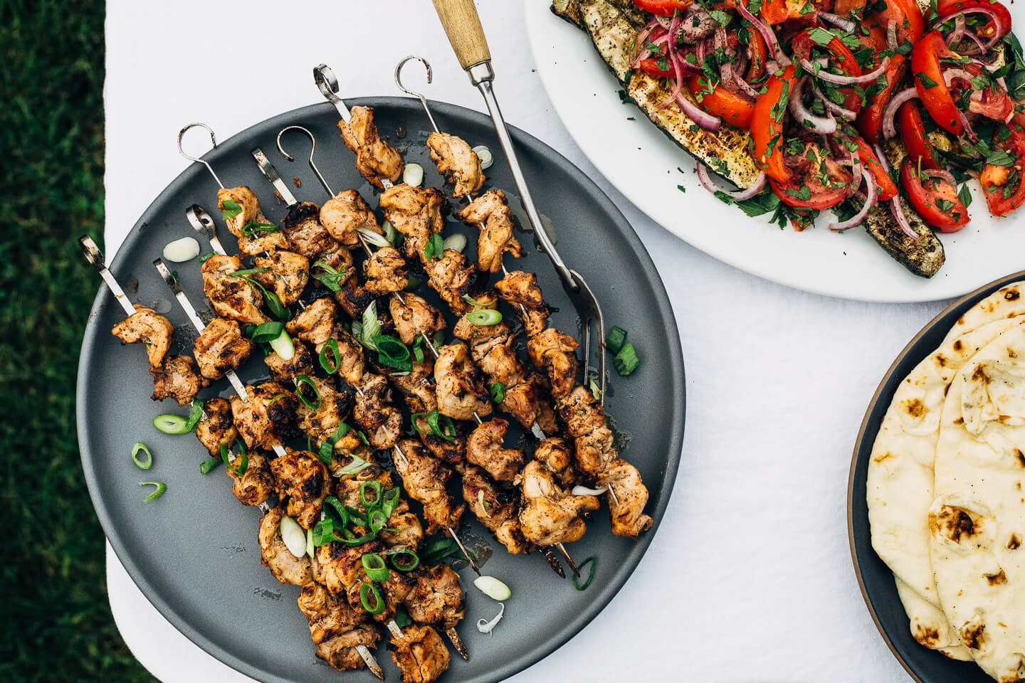 Korean Chicken Skewers and Yuja Salad – FutureDish