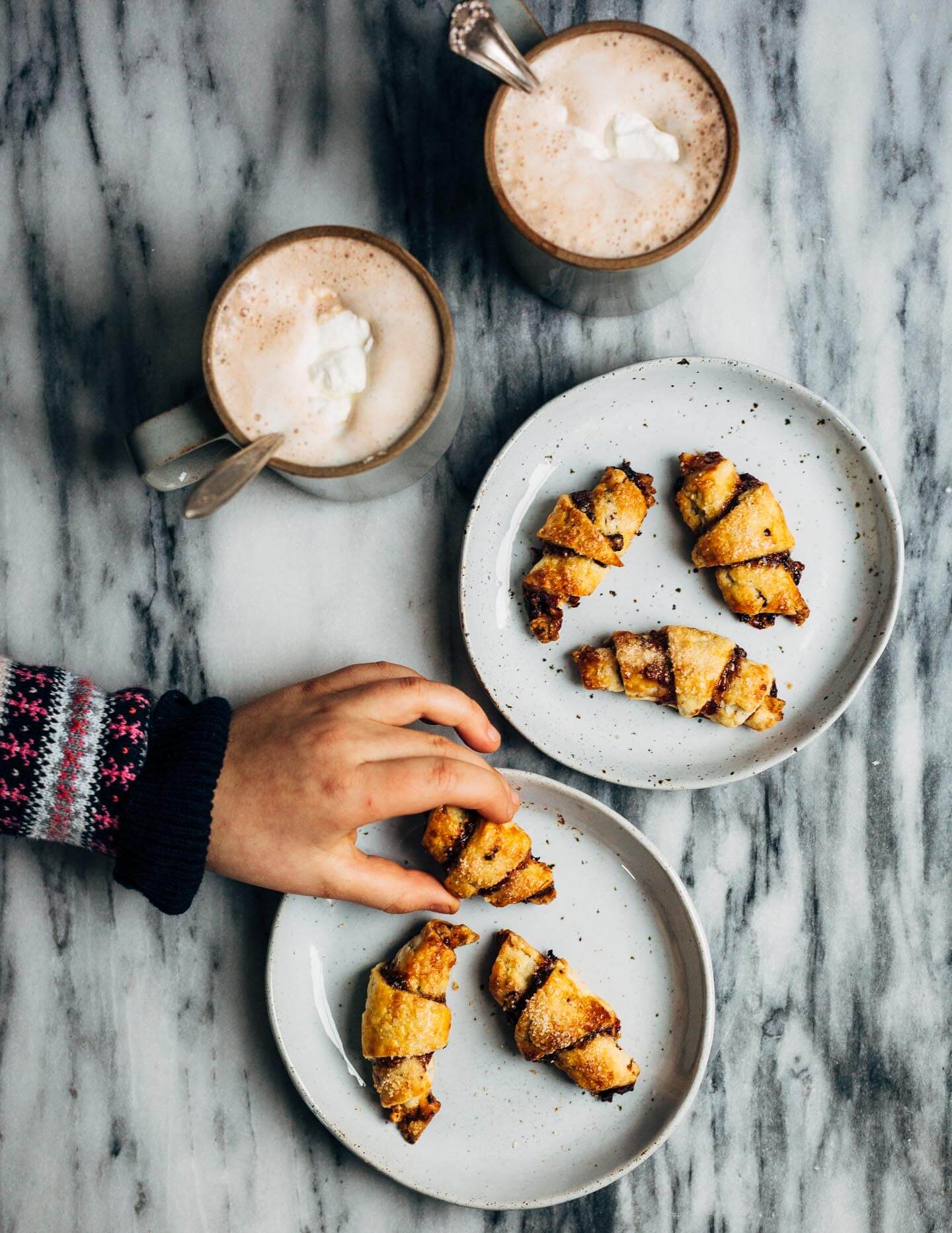 The holidays don't have to be perfect, but they should be delicious. Today I'm sharing a simple, forgiving recipe for flaky, sugar-flecked raspberry-chocolate rugelach.