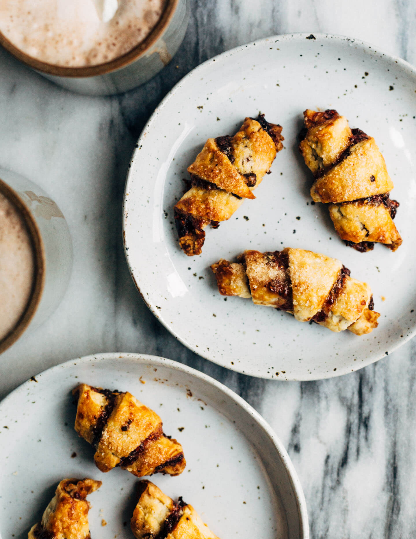 The holidays don't have to be perfect, but they should be delicious. Today I'm sharing a simple, forgiving recipe for flaky, sugar-flecked raspberry-chocolate rugelach.