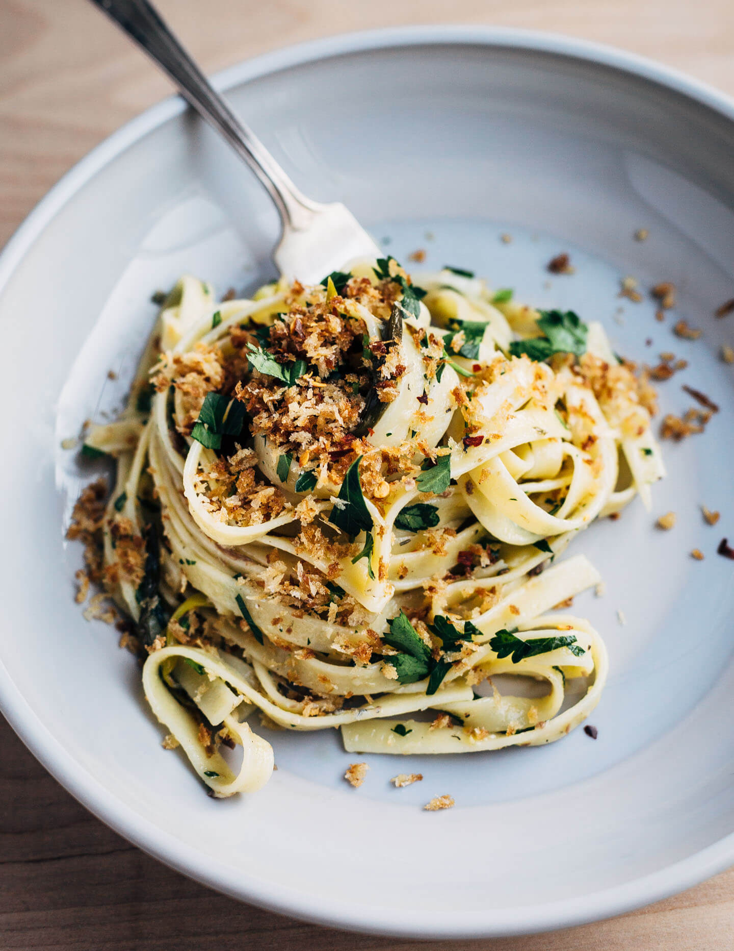 Fettuccine With Tinned Sardines And Spring Onions Brooklyn Supper