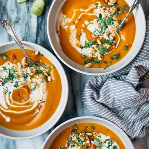 Coconut Curry Winter Squash Soup - Brooklyn Supper