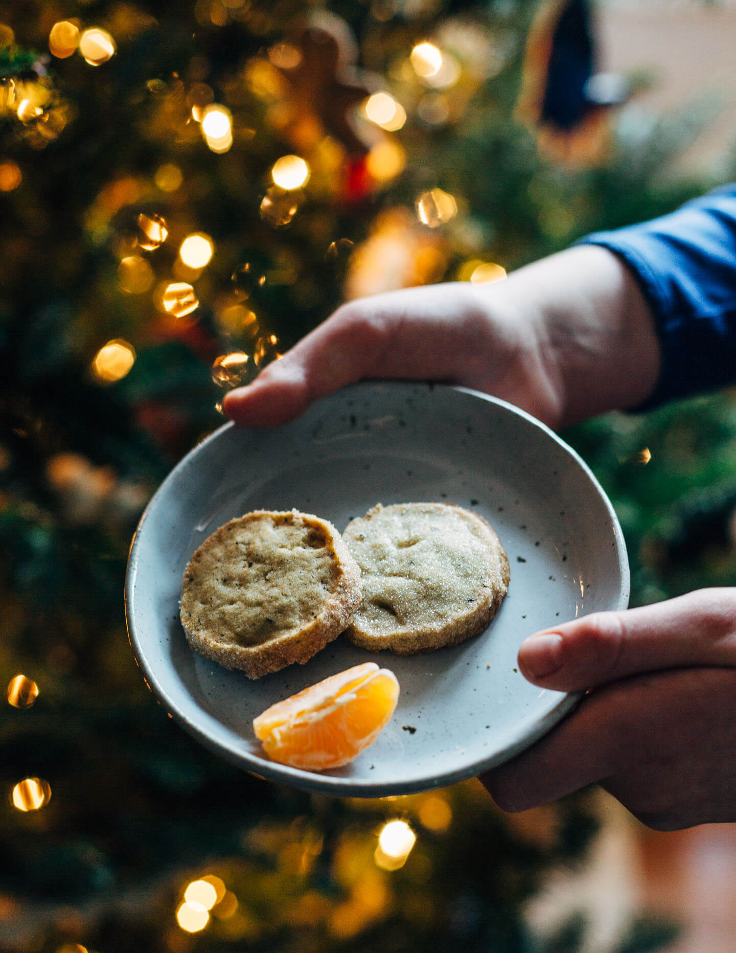 Earl Grey sablés are delightfully buttery with a toothsome, crumbly texture. Flecks of Earl Grey tea leaves round out the flavor, balancing the richness of butter and sugar beautifully.