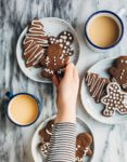 These spicey gingerbread cookies with lemon icing are perfectly sweet, with lots of depth from molasses and heat from a mix of cinnamon, chili powder, and fresh ground pepper. They're also really fun to make with kids.