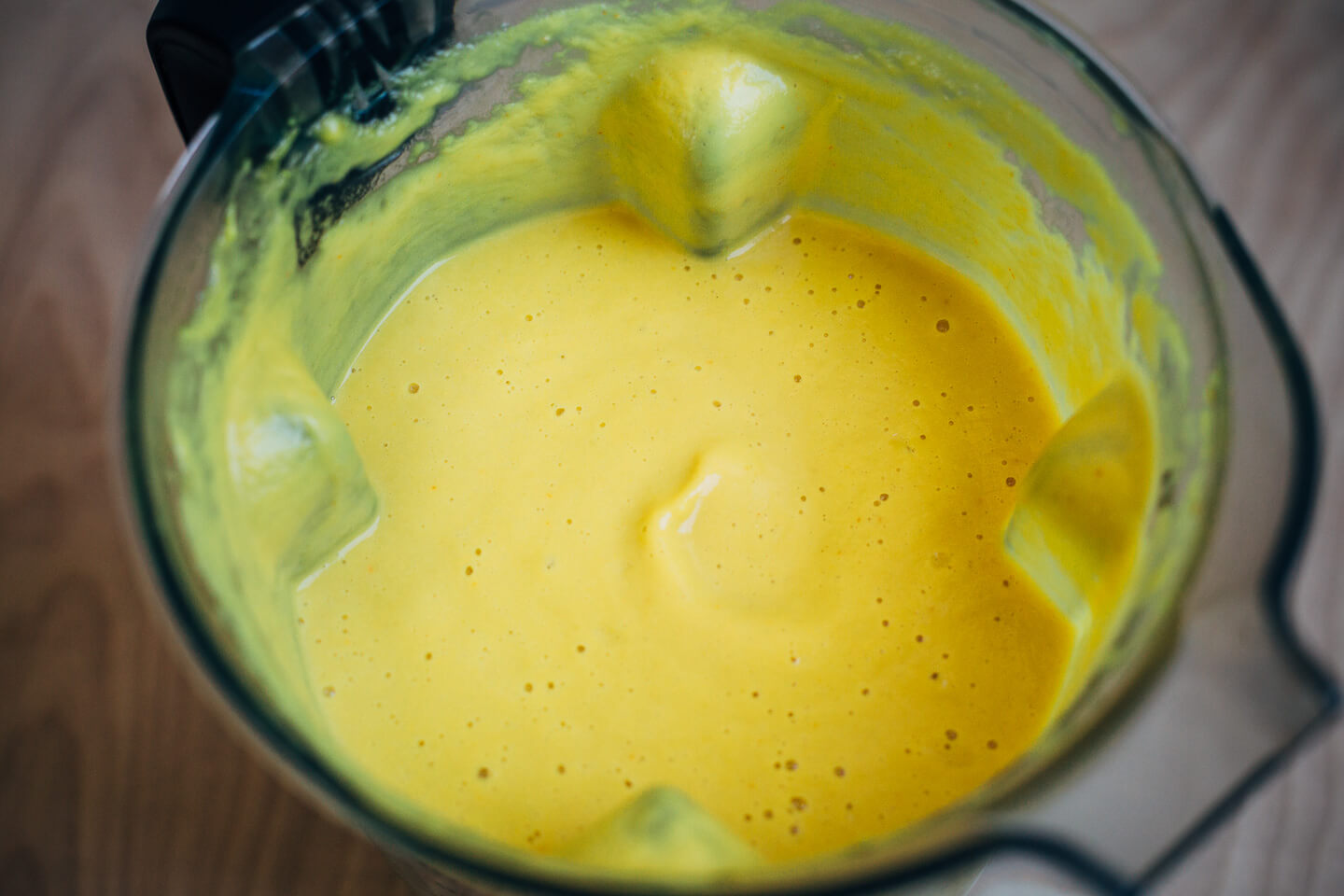 Pureed cauliflower soup.