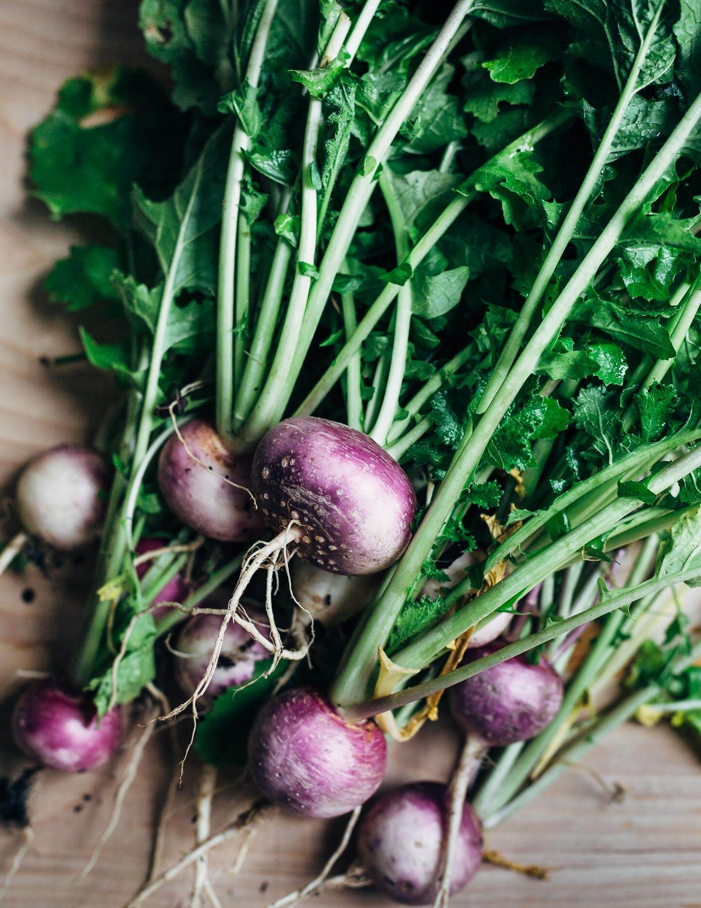 Turnips from my backyard garden.