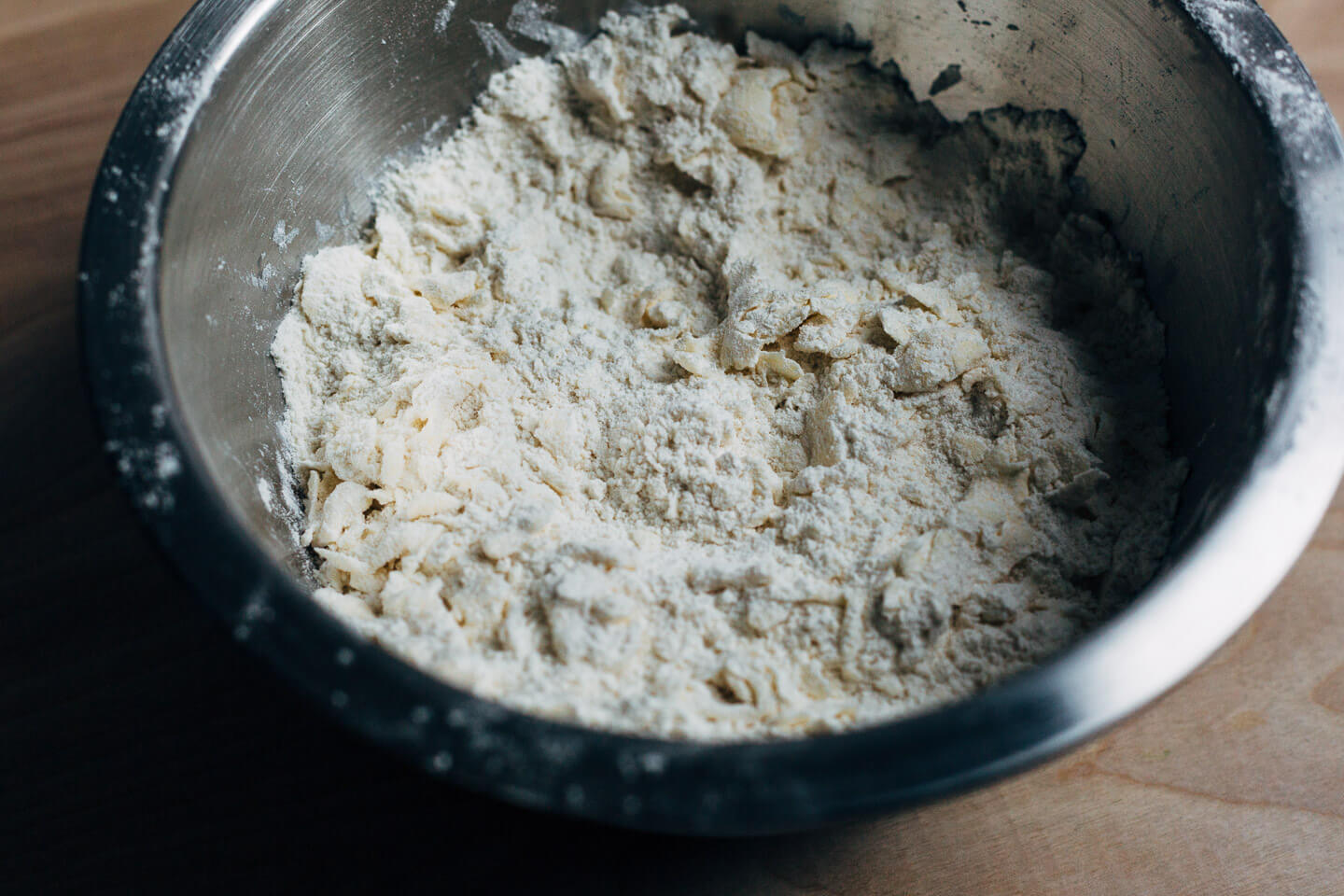 Homemade all-butter pie dough