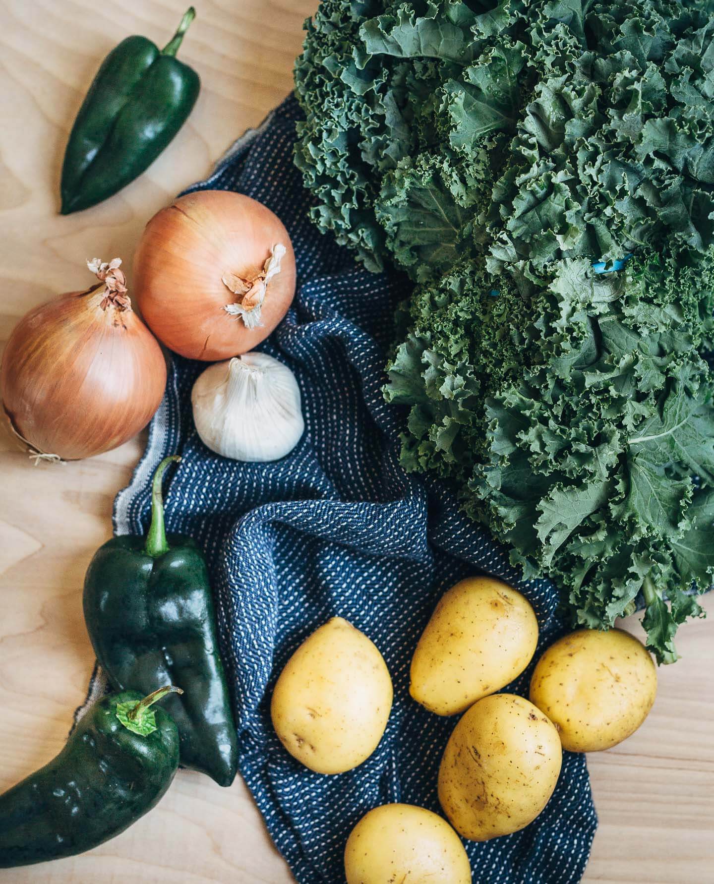 Ingredients for a fortifying stew.