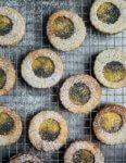 Buttery lemon poppy seed window cookies with light, wonderfully bright Meyer lemon curd are a delightful holiday treat.