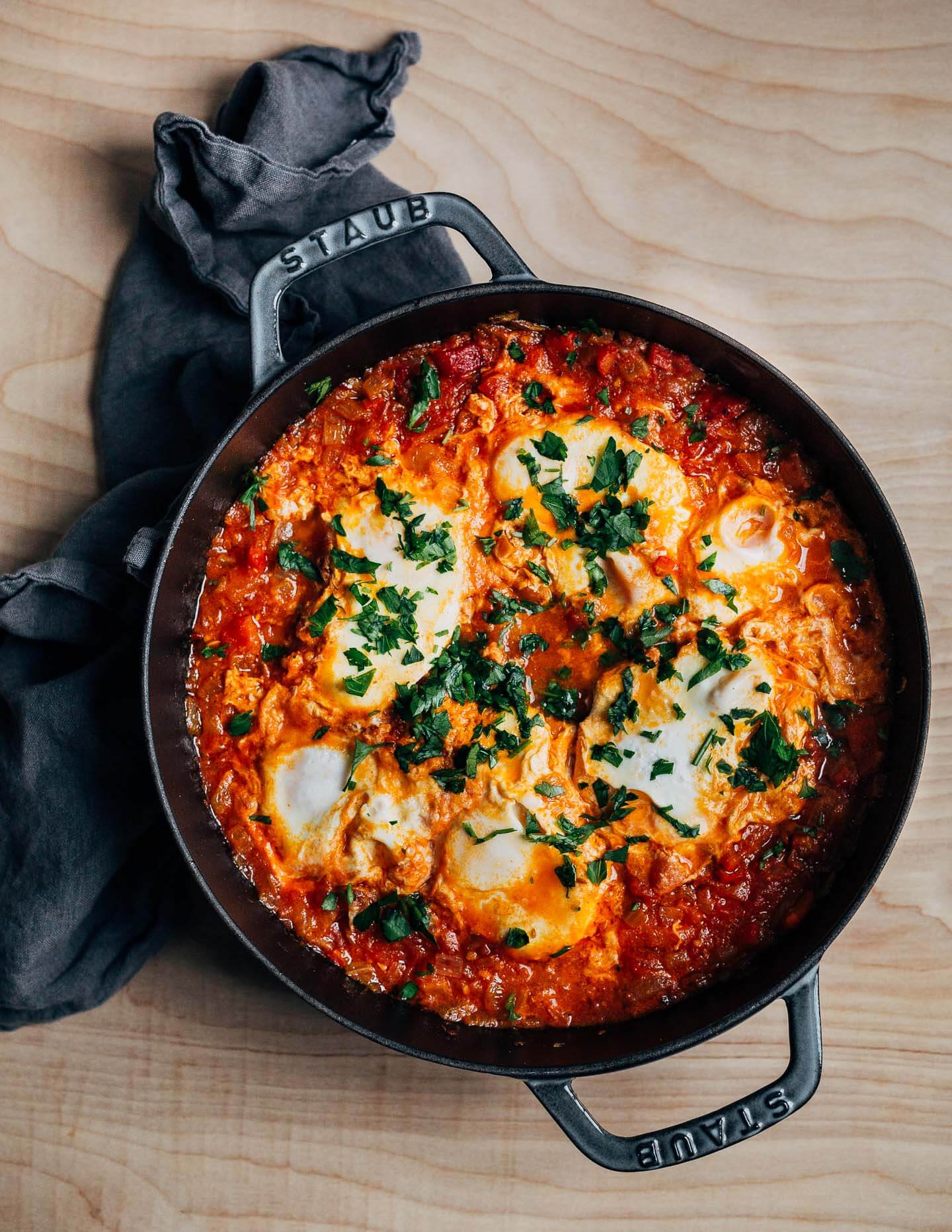 Shakshuka on Toast - Brooklyn Supper