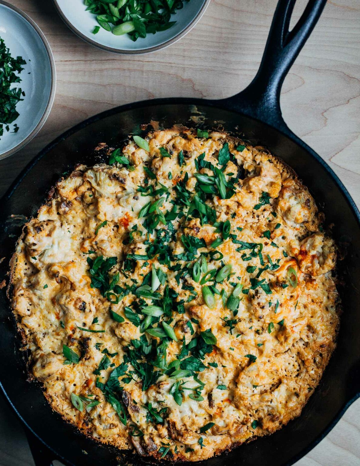 Vegetarian Buffalo Cauliflower Dip - Brooklyn Supper