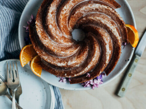 Vanilla Bean and Earl Grey Bundt Cake - Brooklyn Supper